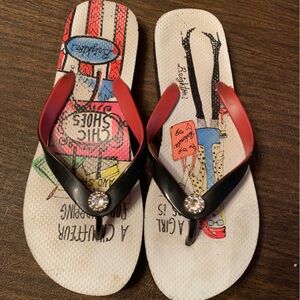 Brighton Flip Flips size 9